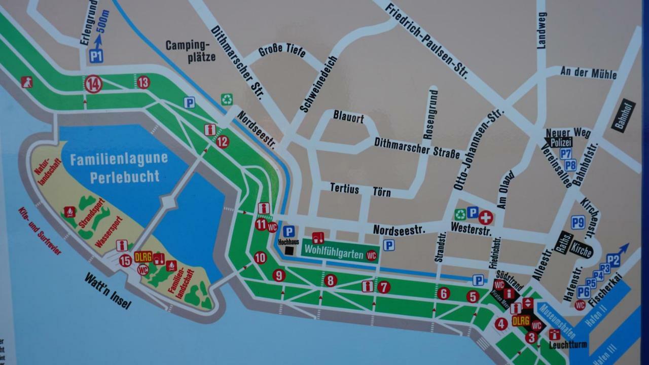 Appartamento Kiteblick Büsum Esterno foto